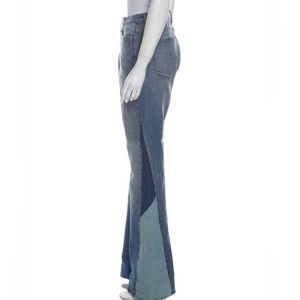 Frame Flare Le High jeans patchwork boho